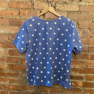 Vintage Retro Star Pattern Tee